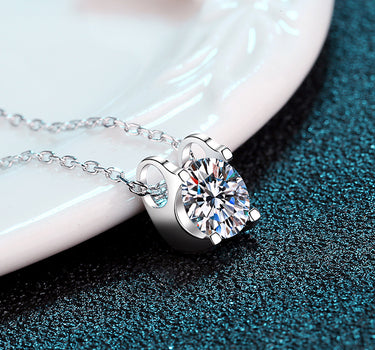 Moissanite Necklace 2CT