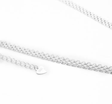 Lace Sterling Silver Necklace