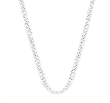 Lace Sterling Silver Necklace