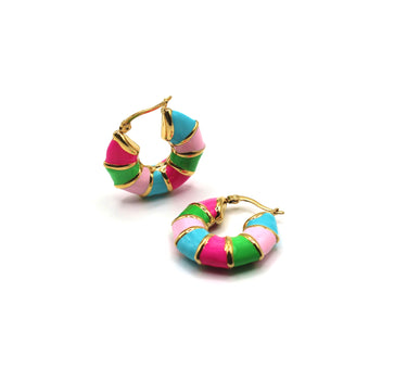 Celestial Hoops Earrings - Midsummer Dream Collection