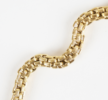 Vintage Gold Chain Link Bracelet